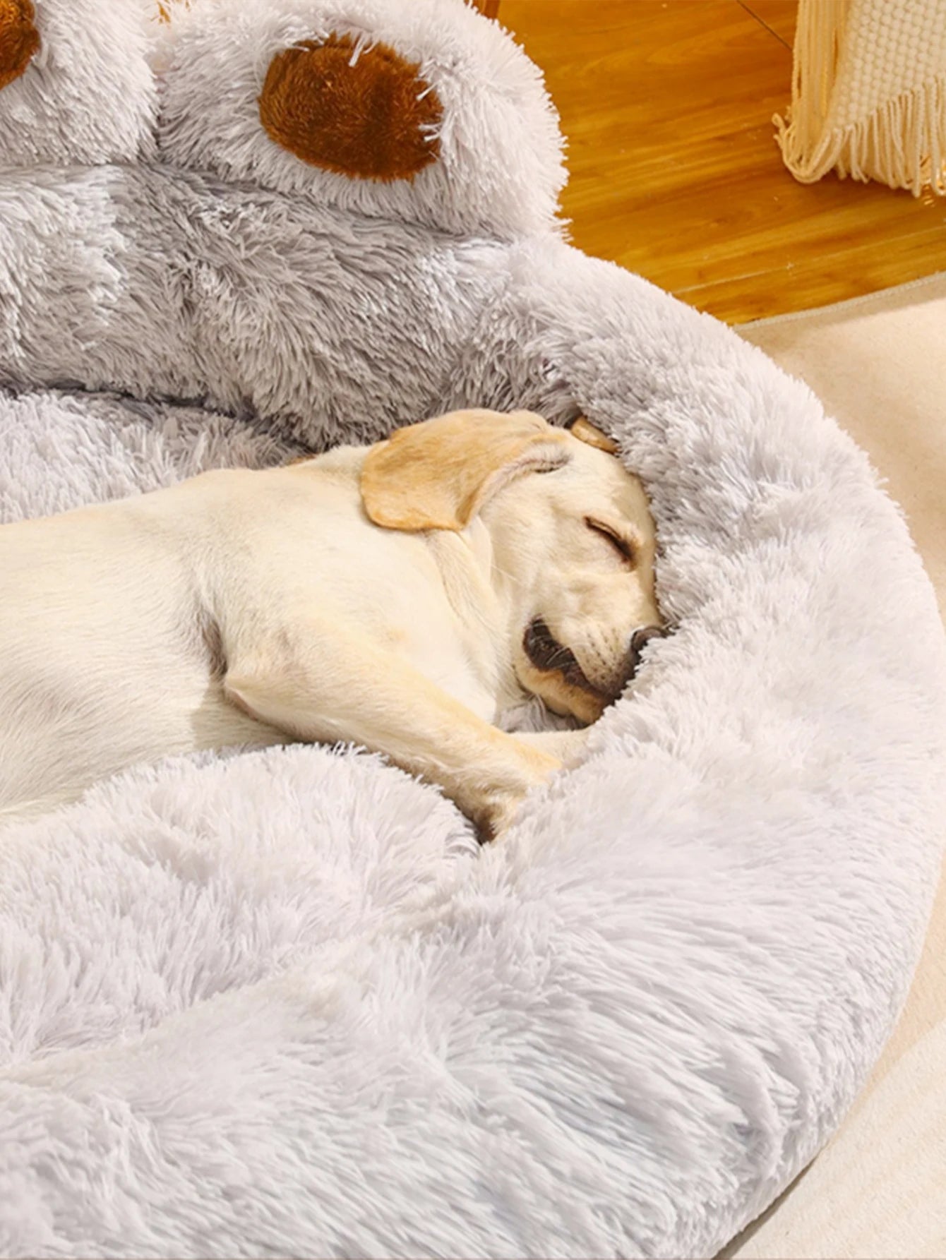 Pet Sleeping Beds For Small Medium Large Soft Fluffy Cushion Dog Bed