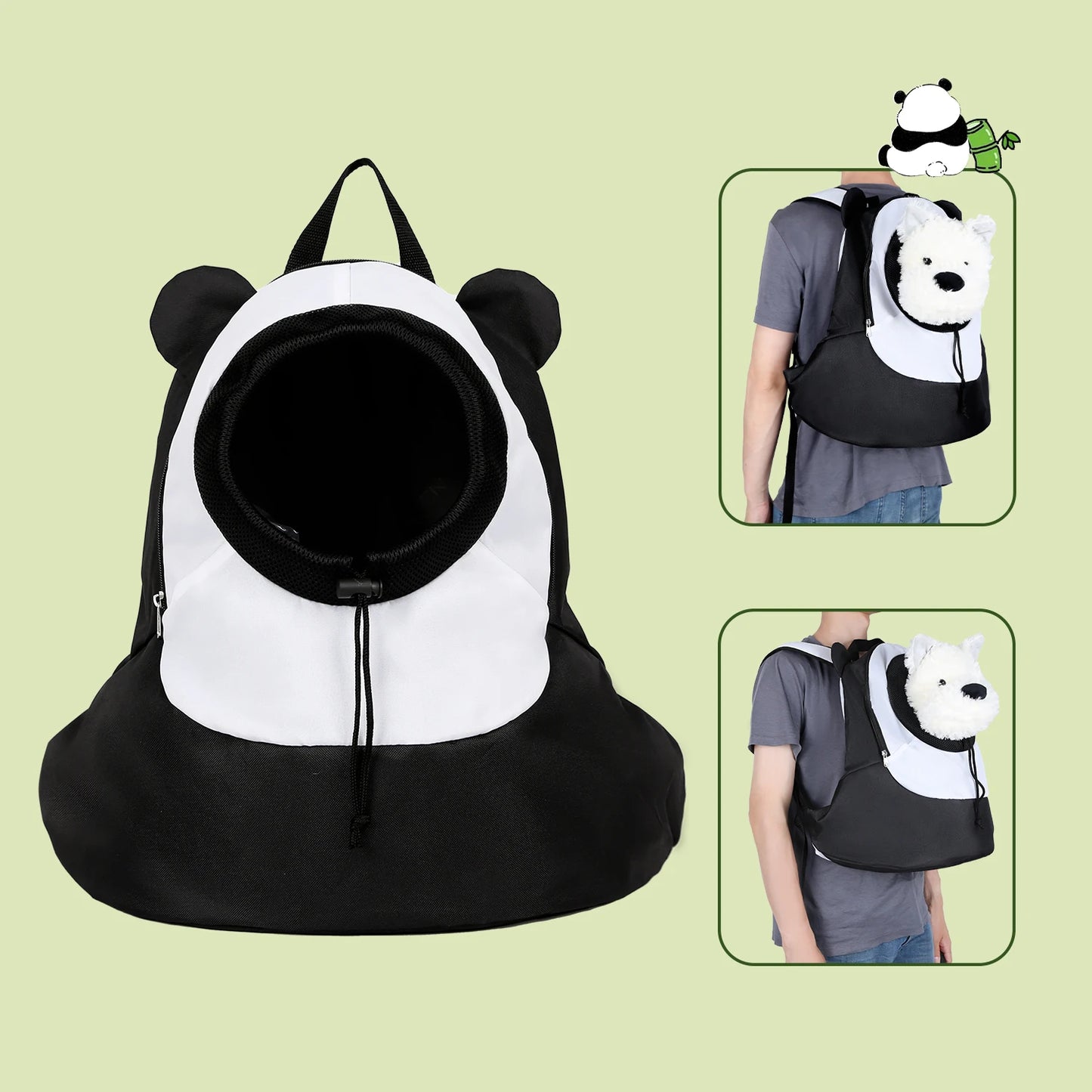 New!Large Pet Dog Cat Backpack With 8KG Capacity, Breathable,