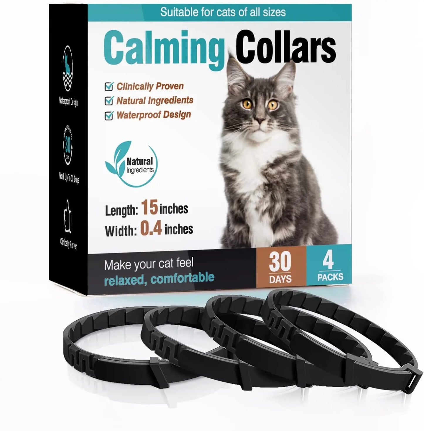 New Release 3/4 Pc Dog Calming Collar