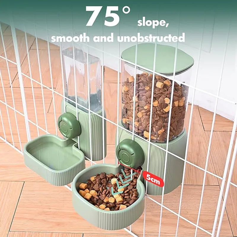 Hanging Automatic Pet Food Water Dispenser