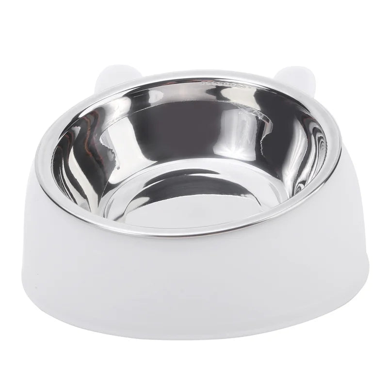 100ML Cat Dog Bowl 15 Degrees Raised Non Slip