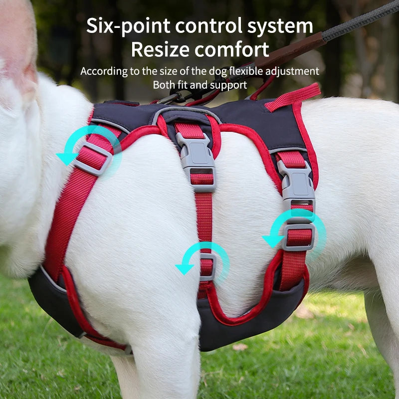 Adjustable Dog Harness for Small Large Dogs