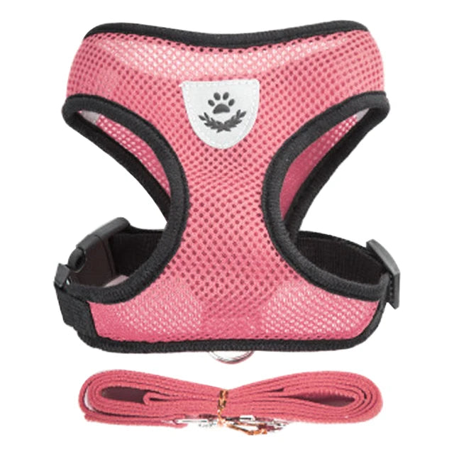 Reflective Breathable Mesh Dog Harness