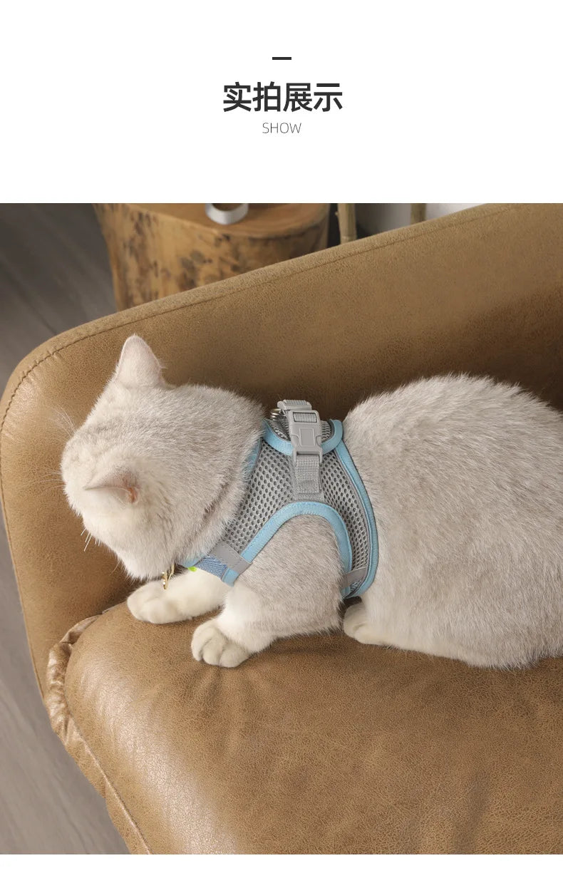 Adjustable Puppy Cat Dog Harness