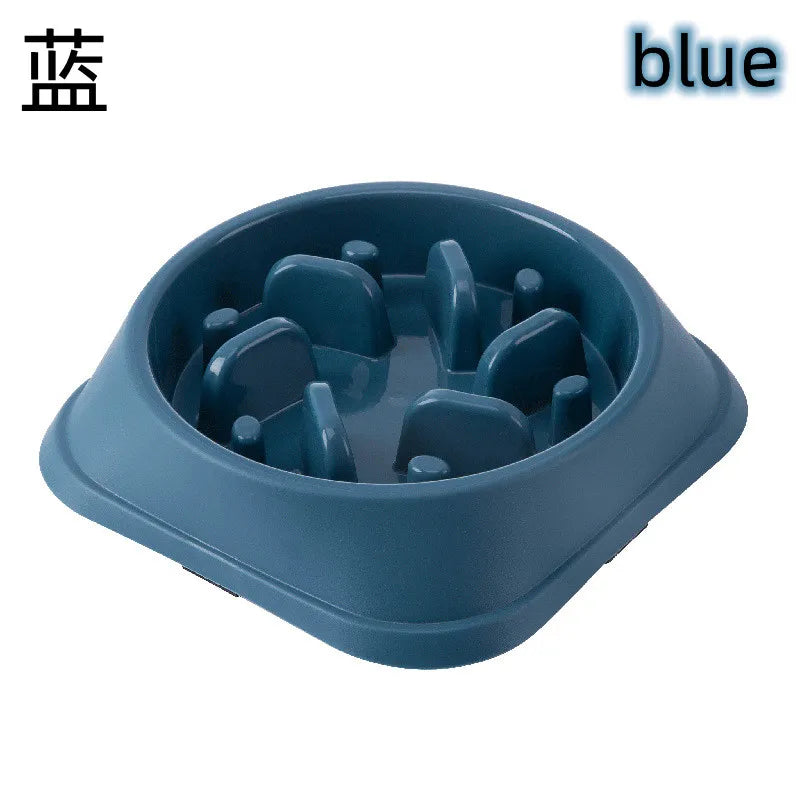 Pet Cat Dog Slow Food Bowl