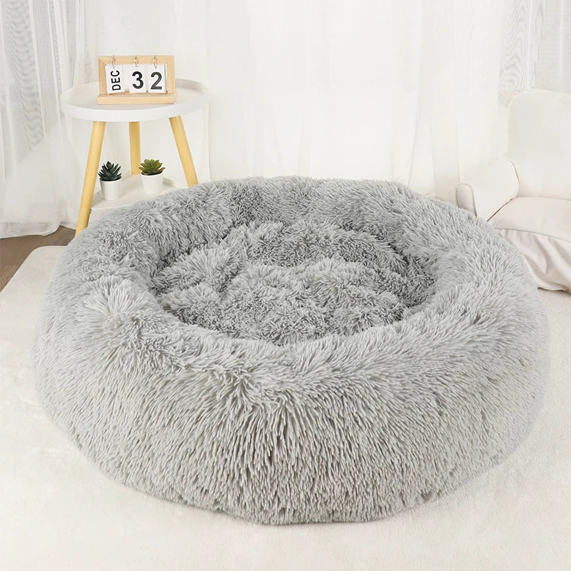 Big Large Round Basket Plush