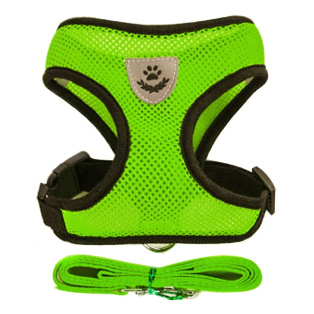 Reflective Breathable Mesh Dog Harness