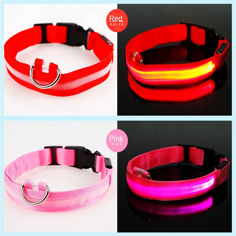 3 Modes Dog Luminous Charge Collar