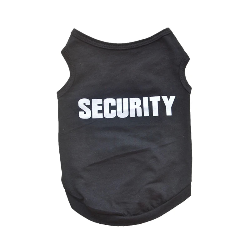 Security Clothing for Dogs Summer