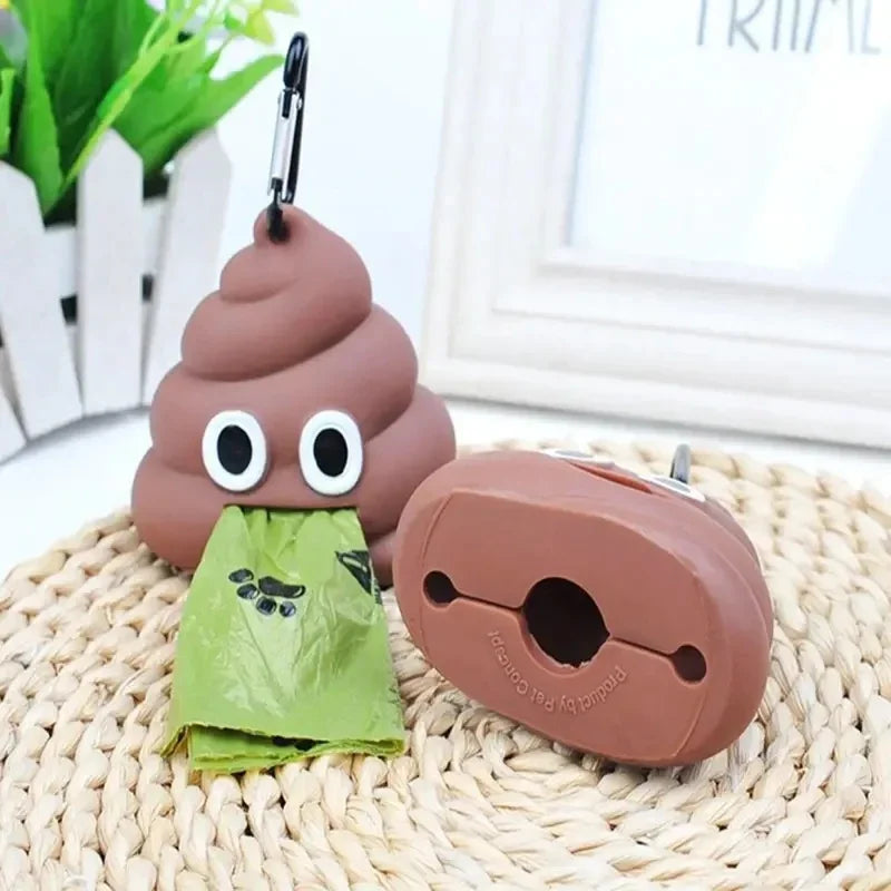 Portable Pet Bin Bag Holder with Clip