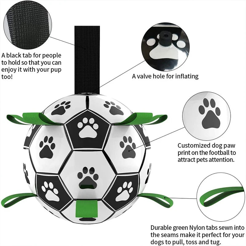 Kimpets Dog Interactive Football Toys