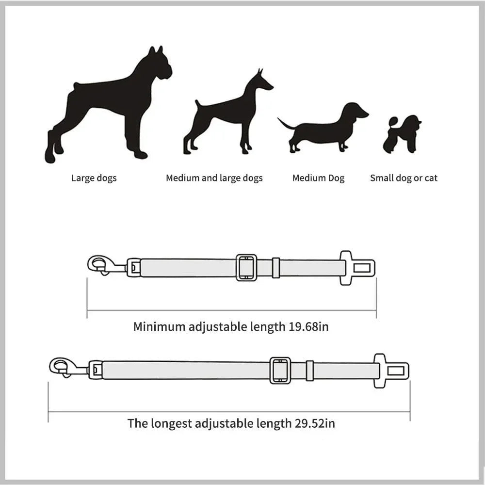 Dog Harness Lead Clip Safety Lever Traction