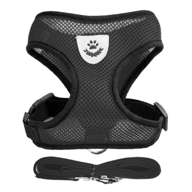 Reflective Breathable Mesh Dog Harness