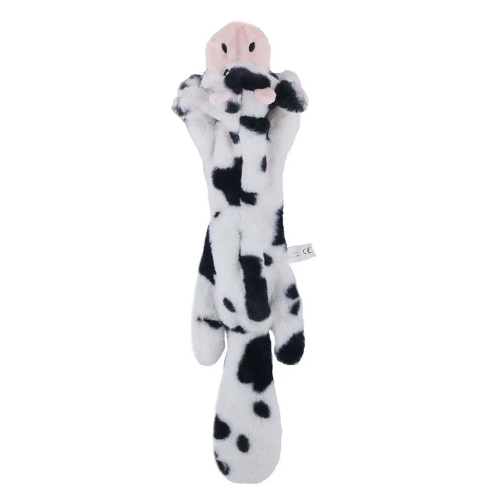 Skinny No Stuffing Squeaky Plush Dog Chew Toys