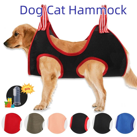 Dog Cat Grooming Hammock Fixed Bath Bag for Nail Cutting