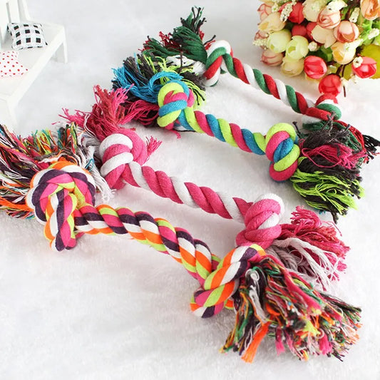 Dog Toy Pet Molar Bite-resistant Cotton Rope