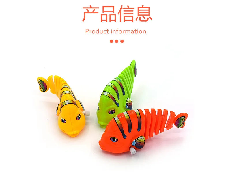 Pet Cat Toy Spring Swing Fish