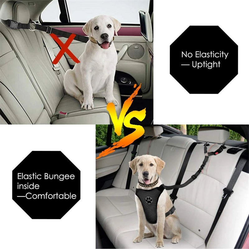 Reflective Pet Dog Car Seat Belt