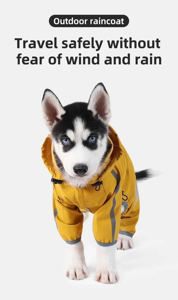 Pet Dog Waterproof Raincoat