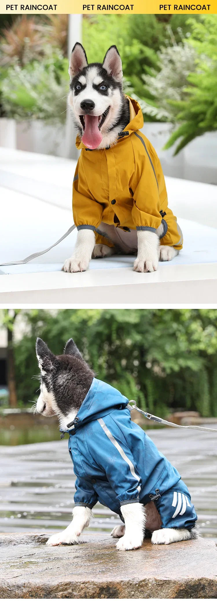 Pet Dog Waterproof Raincoat