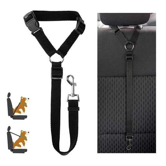 Two-in-one Nylon Adjustable Dogs Harness Collar