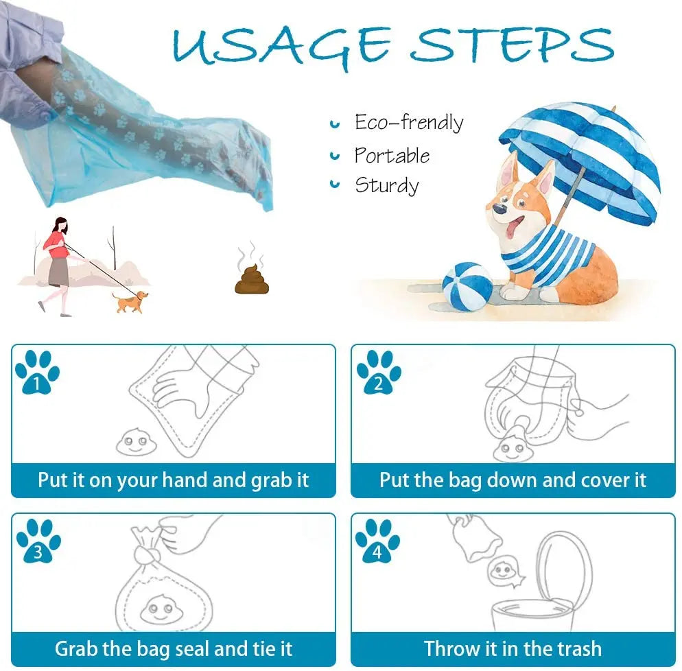 Pet Poop Bags Disposable