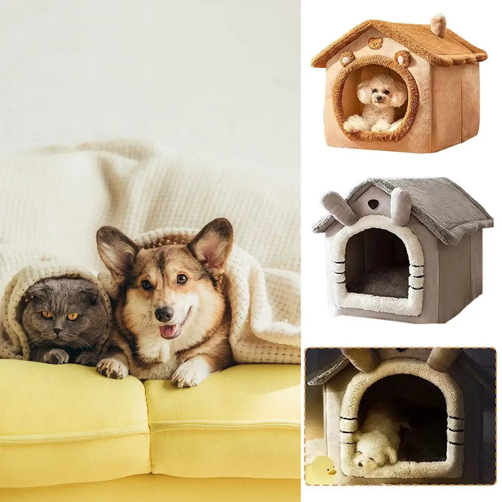 Thickened Pet Warm House Cat And Dog House