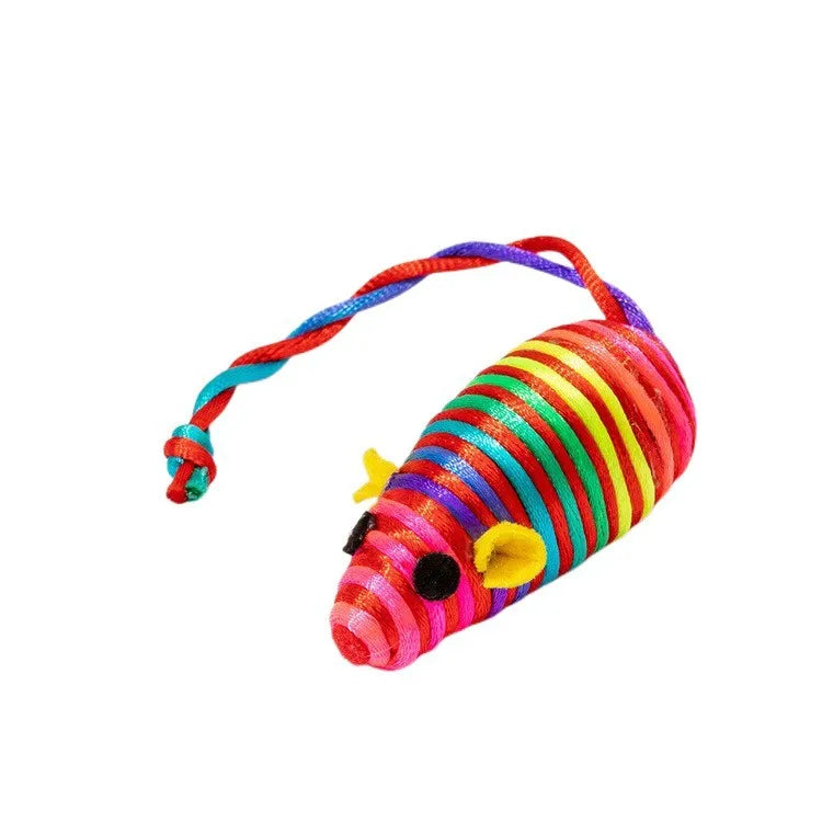 3-200 Pcs Rattle Cat Mouse Toys