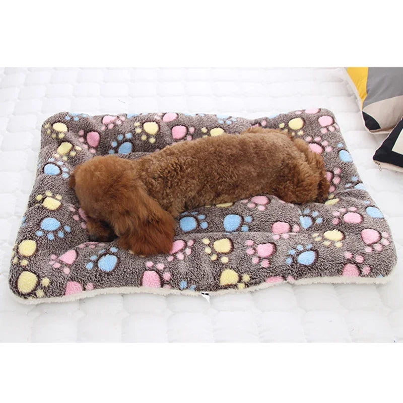 Soft Flannel Pet Blanket puppy Sleeping Cover Towel cushion for small Medium large dogs