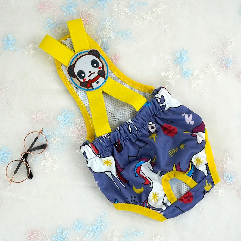 Cartoon Print Pet Dog Shorts