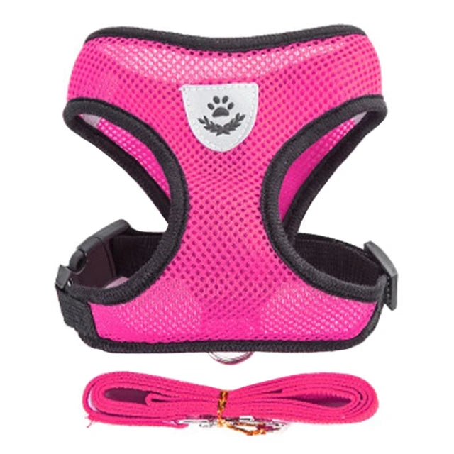 Reflective Breathable Mesh Dog Harness