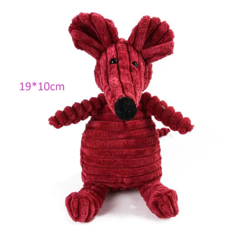 Plush Dog Toy Animals Shape Bite Resistant