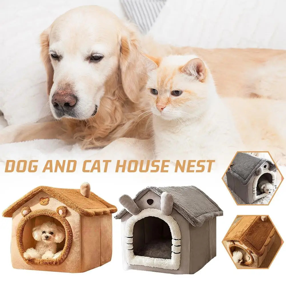 Thickened Pet Warm House Cat And Dog House