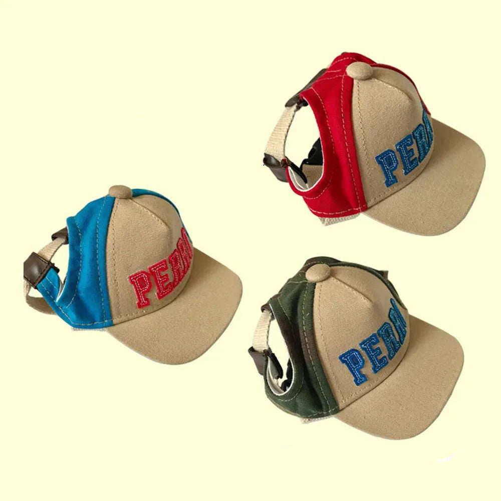 Baseball Visor Hat Summer Outdoor Pets