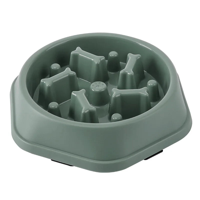 Pet Cat Dog Slow Food Bowl