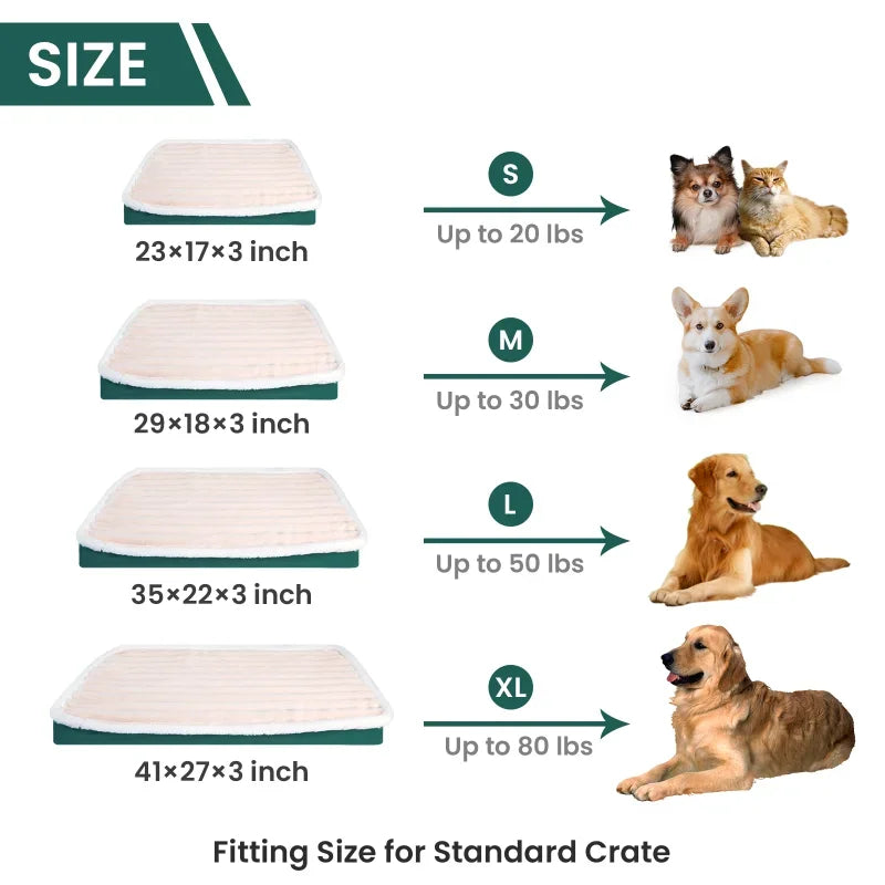 Dog Bed Removable Cover for Large Medium Small Dogs Machine Washable