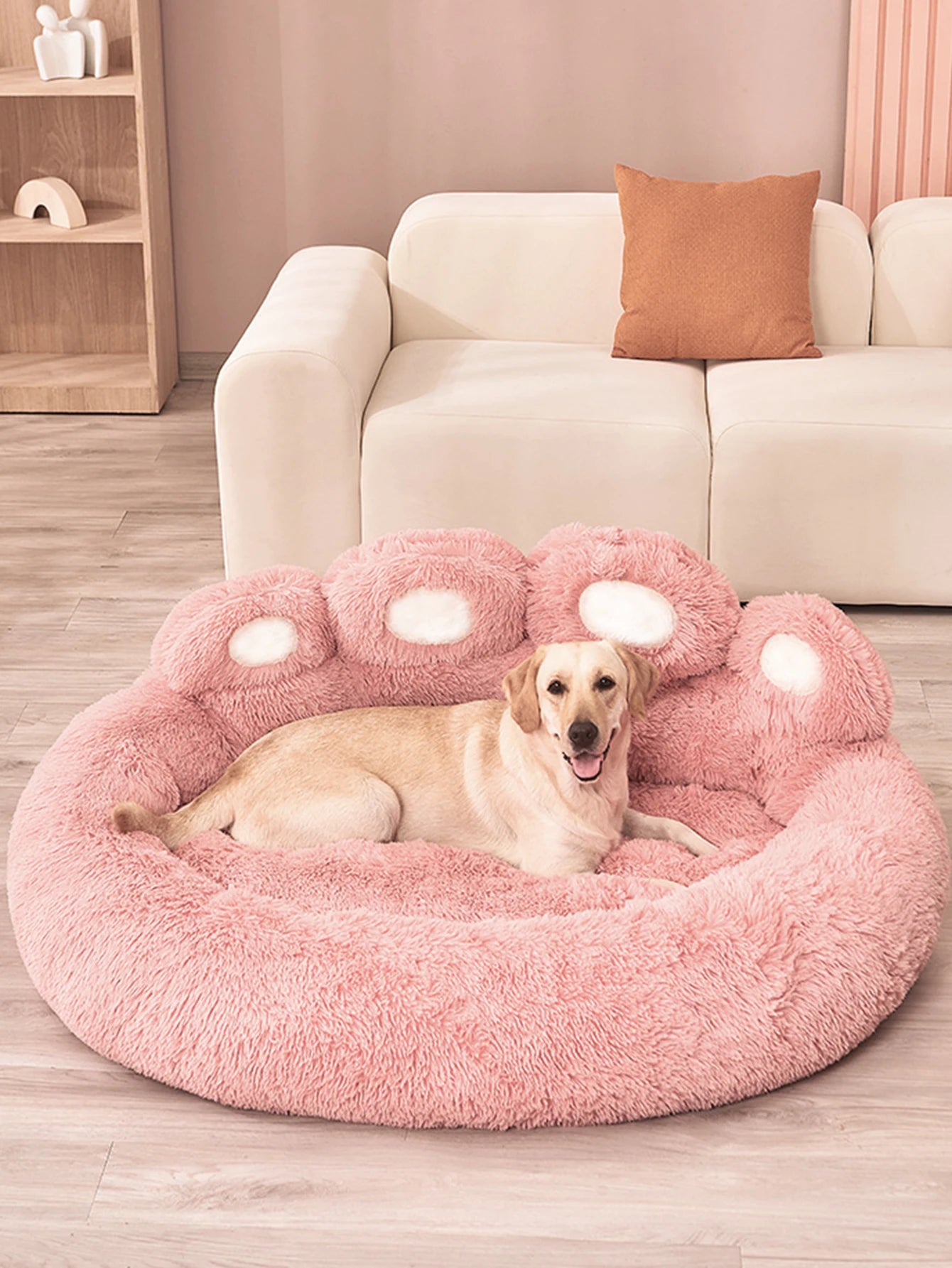 Pet Sleeping Beds For Small Medium Large Soft Fluffy Cushion Dog Bed