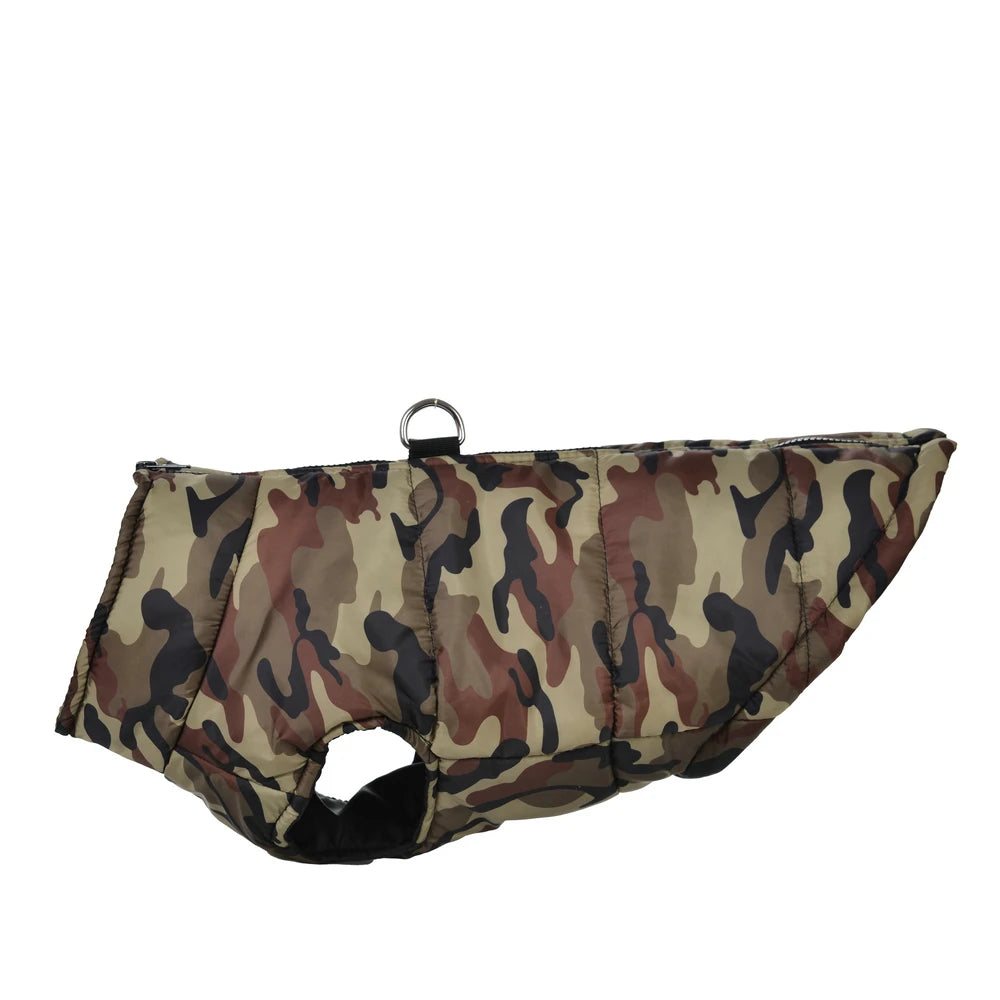 Camouflage Dog Clothes For Medium Large Dogs Waterproof