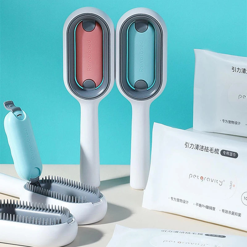 Double Sided Hair Removal Brushes for Cat Dog