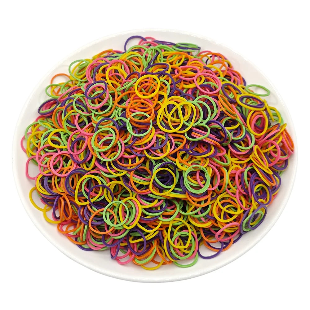 1000 pieces/lot Elastic Rubber Band For Small Dog