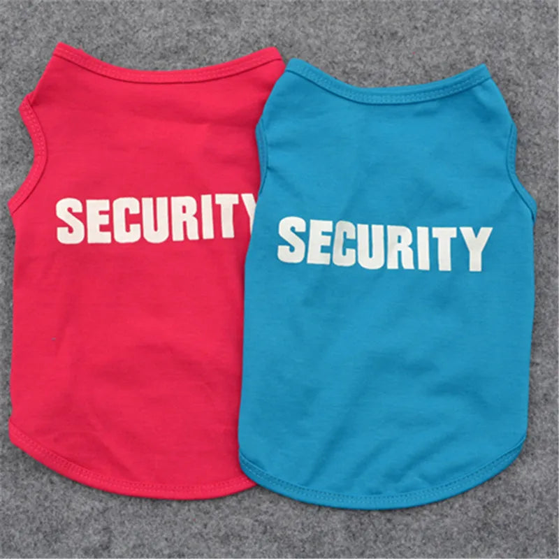 Security Clothing for Dogs Summer