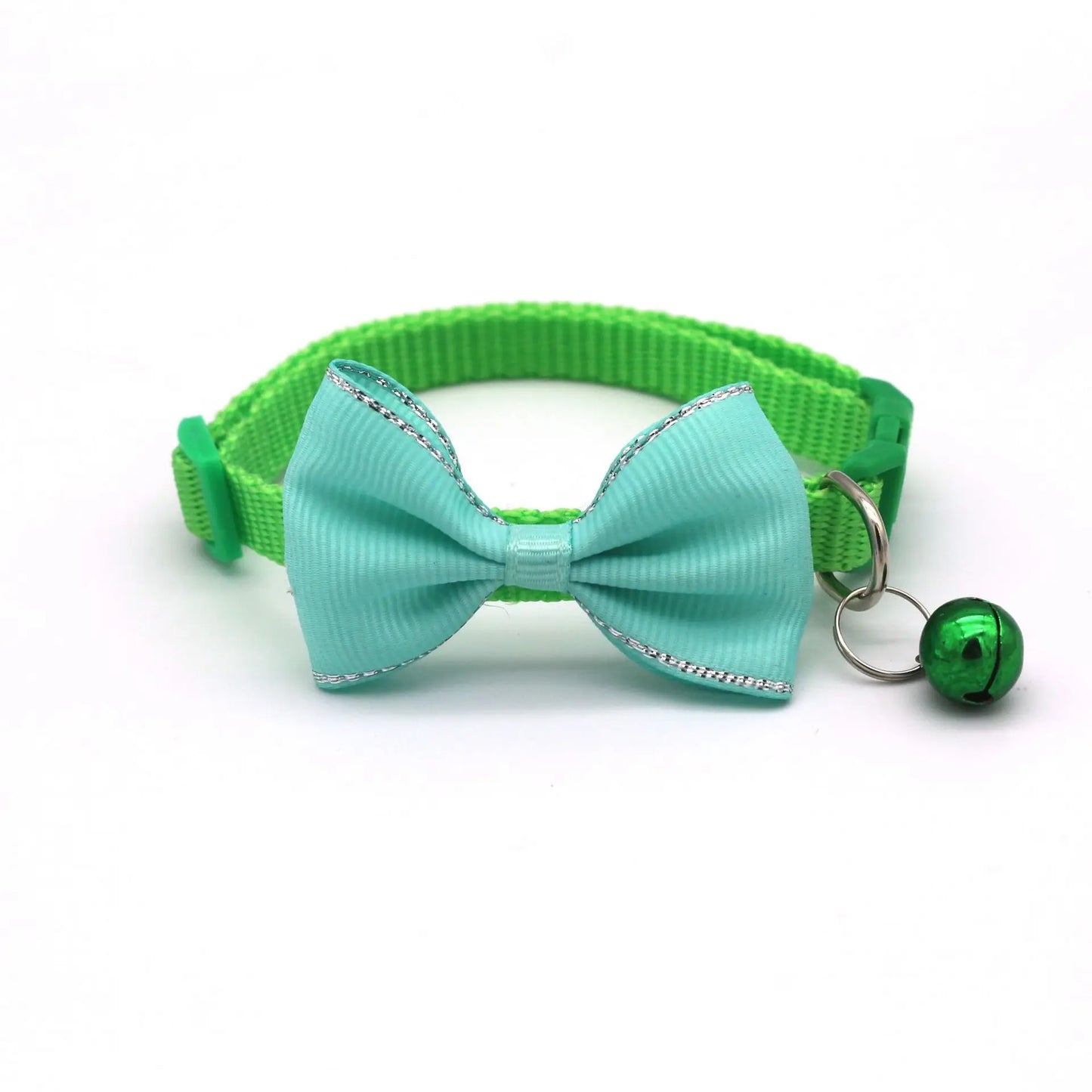 Pet Bow Bell Collars