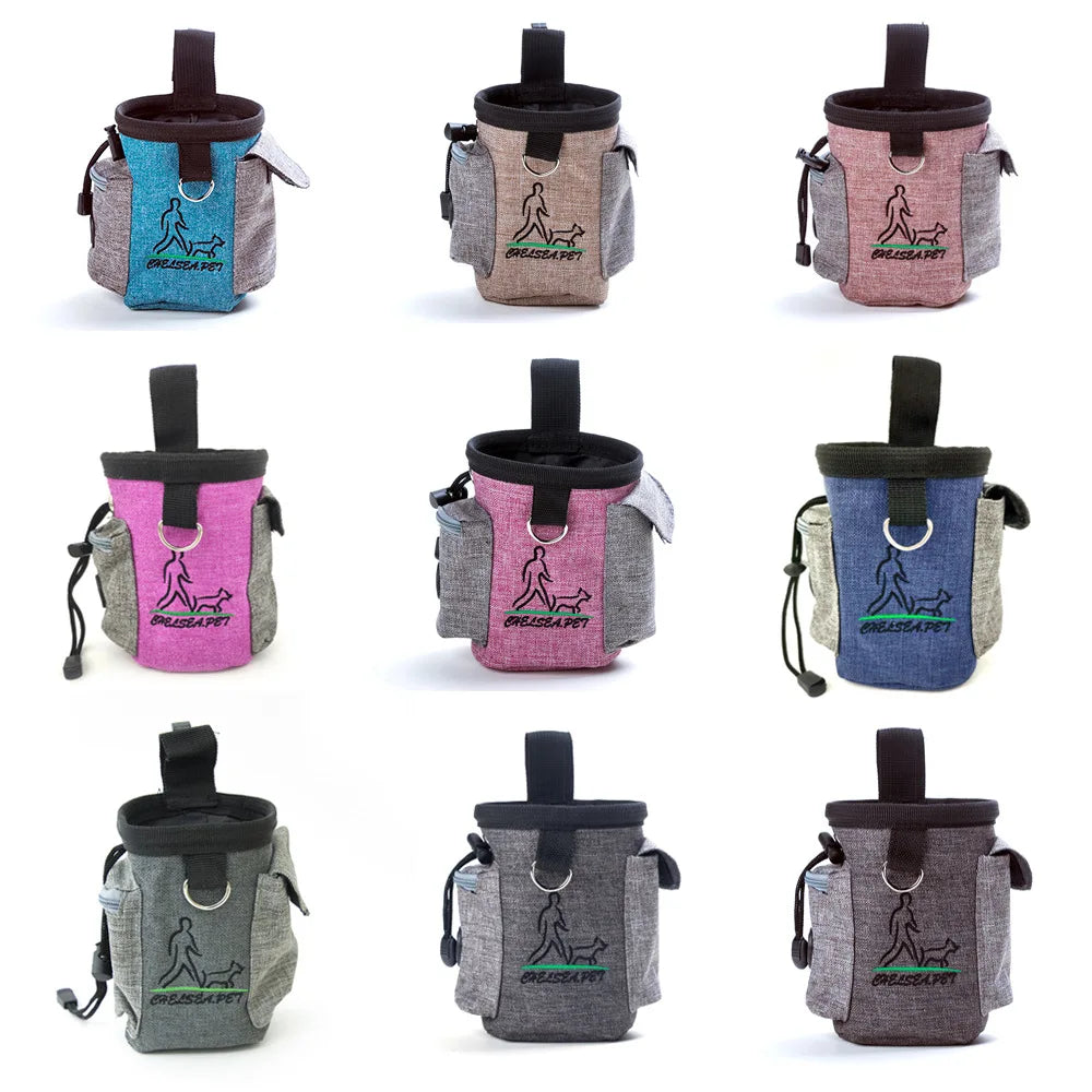 Outdoor Dog Trainings Bag Durable Poly 8 Colors