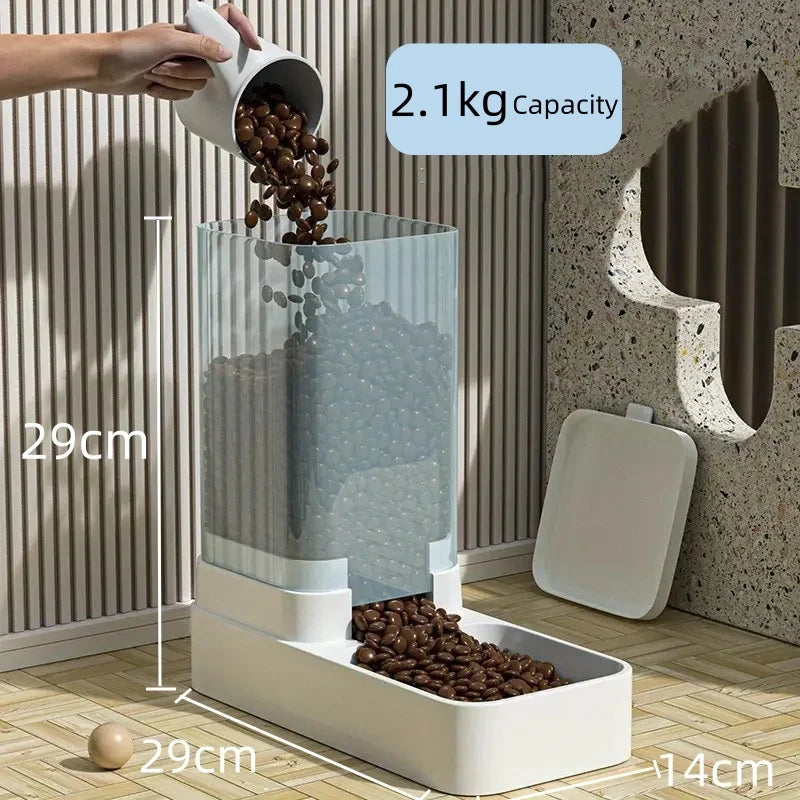 Dog and cat Feeder Water Dispenser Automatic