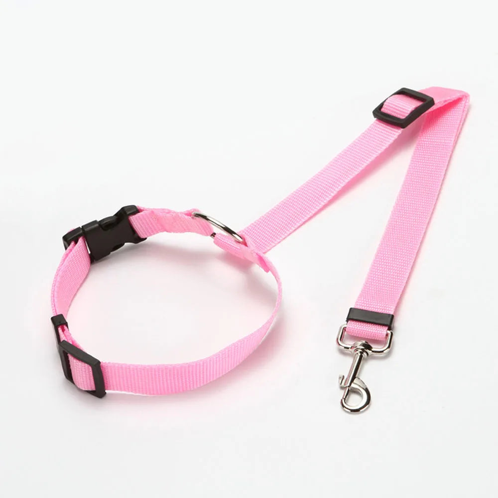 Two-in-one Nylon Adjustable Dogs Harness Collar