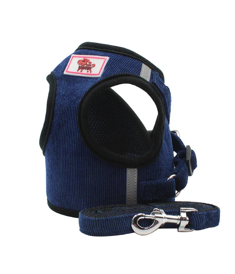 Dog Traction Rope Corduroy Breathable