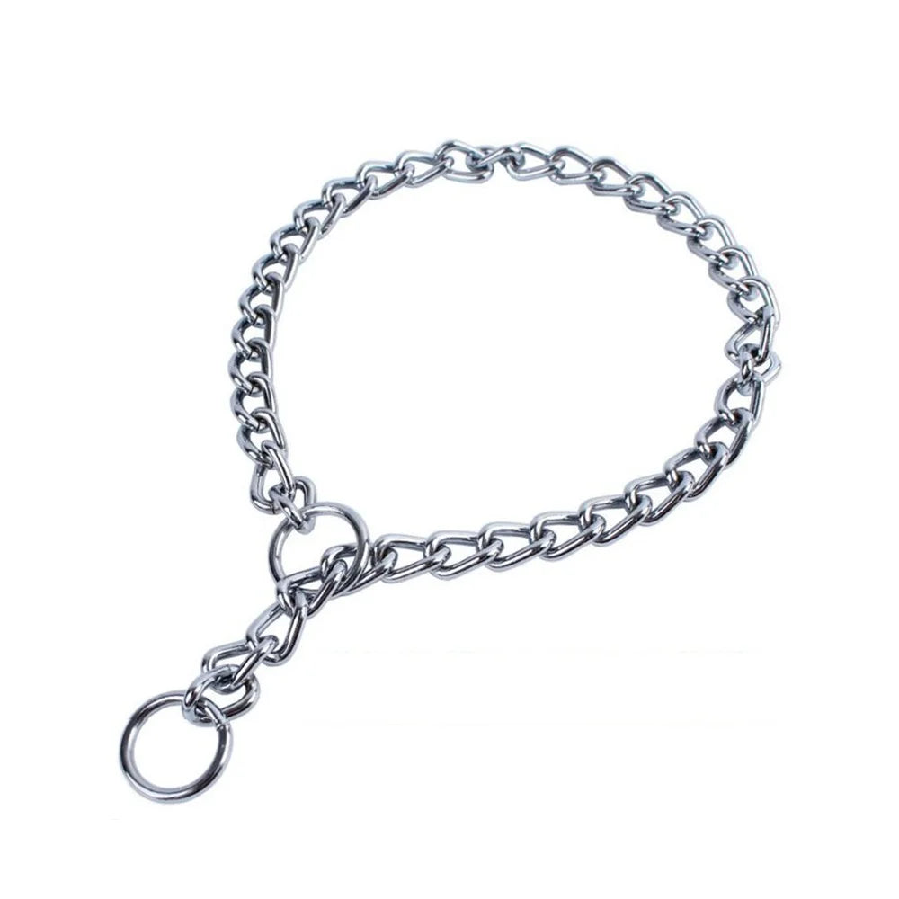 4 Size Stainless Steel Slip Chain Collar