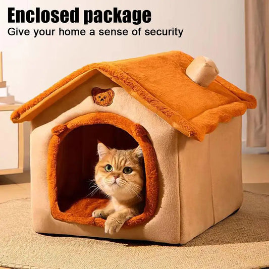 Thickened Pet Warm House Cat And Dog House