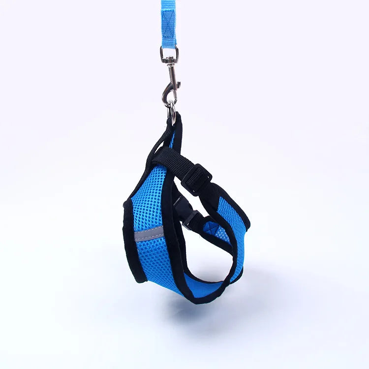 Reflective Breathable Mesh Dog Harness