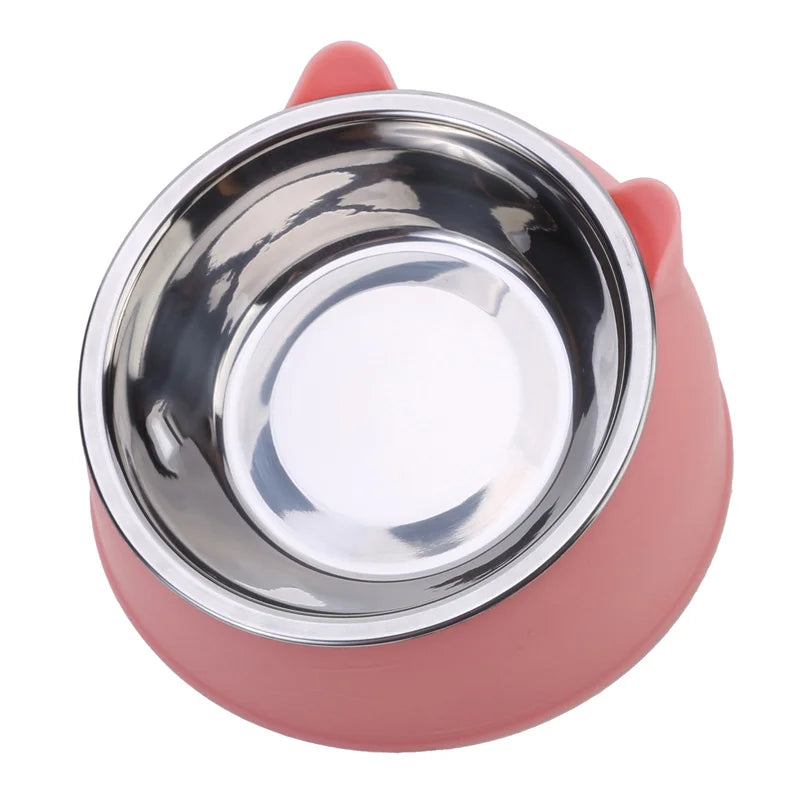 100ML Cat Dog Bowl 15 Degrees Raised Non Slip